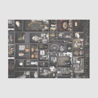 Kabinett der Kuriositäten Seidenpapier