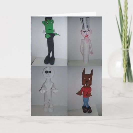 "Kabinett der Untoten" Hallowe’en card Karte (Vorderseite)