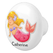 Kabinett für Meerjungfrau/Schubknöpfe - SRF Keramikknauf (Rechts)