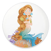 Kabinett für Meerjungfrau/Schubknöpfe - SRF Keramikknauf (Vorderseite)