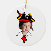 Kabinett für Piraten Keramik Ornament (Vorne)