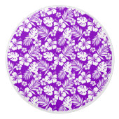 Kabinett für tropische Blume - Schubknöpfe Keramikknauf (Vorderseite)