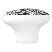 Kabinett für tropische Blume - Schubknöpfe Keramikknauf (Seitenansicht)