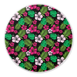 Kabinett für tropische Blume - Schubknöpfe Keramikknauf