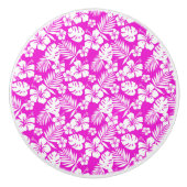 Kabinett für tropische Blume - Schubknöpfe Keramikknauf (Vorderseite)