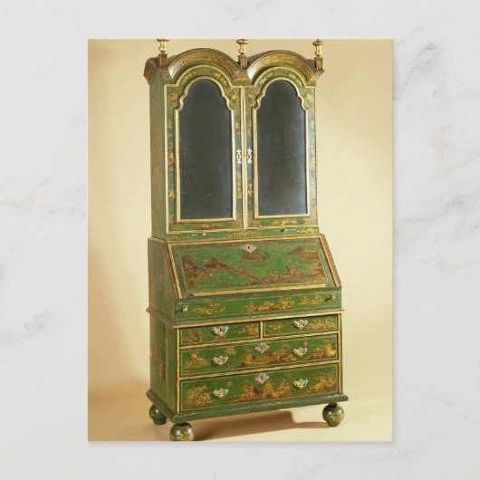 Kabinett Königin Anne mit Ball Füßen, c.1710 Postkarte (Vorderseite)