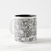 Kabinett Physik, 1687 Zweifarbige Tasse (Vorderseite Links)