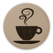 Kabinettgriff der Grundschale kundenspezifischer Keramikknauf (Vorderseite)