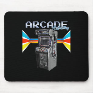 Kabinettmaschine 1970 1980 1990 Videospiel Collect Mousepad