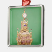 Kabinettuhr, c.1766 silbernes ornament (Links)