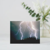 Kablam - Beim Blitzschlag verblassen Postkarte (Stehend Vorderseite)
