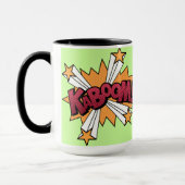 Kaboom! Cartoon Tasse (Links)