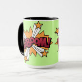 Kaboom! Cartoon Tasse (Vorderseite Links)