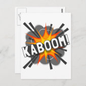 KABOOM! POSTKARTE (Vorne/Hinten)