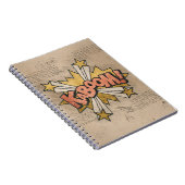 KABOOM! Vintages Comic Buch Steampunk Pop Kunst (Rechte Seite)