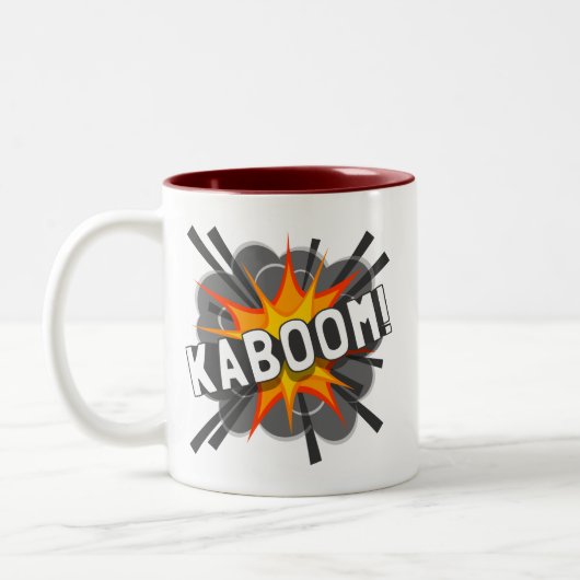 KABOOM! ZWEIFARBIGE TASSE (Links)
