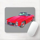 Kabriolett 1960 MERCEDES-BENZ 300 SL Mousepad (Mit Mouse)