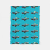 Kabriolett MERCEDES-BENZ 280 SL Fleecedecke (Vorderseite)