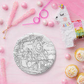 KABs Designpapierplatte Pappteller (Party)