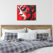 Kabuki 10 leinwanddruck (Insitu (Schlafzimmer))
