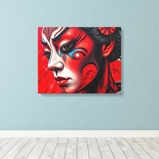 Kabuki 10 leinwanddruck (Insitu (Holzboden))