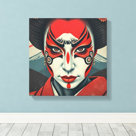 Kabuki 2 leinwanddruck (Insitu (Holzboden))