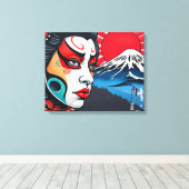 Kabuki 4 leinwanddruck (Insitu (Holzboden))