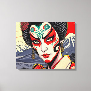 Kabuki 6 leinwanddruck