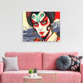 Kabuki 6 leinwanddruck (Insitu (Wohnzimmer))