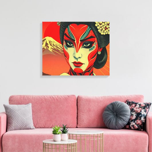 Kabuki 7 leinwanddruck (Insitu (Wohnzimmer))