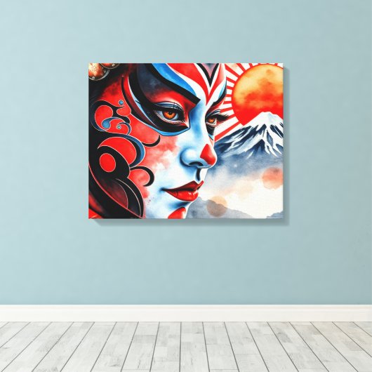 Kabuki 8 leinwanddruck (Insitu (Holzboden))