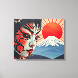 Kabuki 9 leinwanddruck