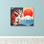 Kabuki 9 leinwanddruck (Insitu (Holzboden))