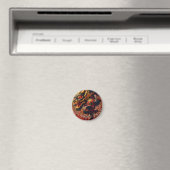Kabuki-Drachen-Magnet Magnet (In Situ (Geschirrspüler))