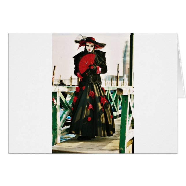 Kabuki Geisha Design (Vorderseite (Horizontal))