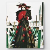 Kabuki Geisha Design Fotoplatte (Vorderseite)