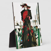 Kabuki Geisha Design Fotoplatte (Seite)