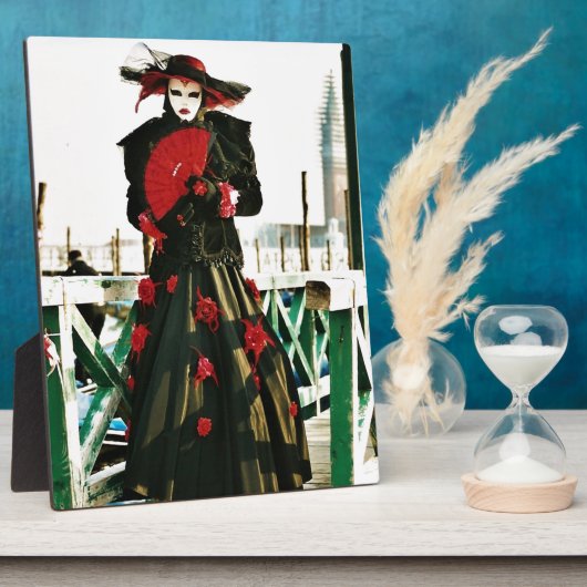 Kabuki Geisha Design Fotoplatte (Seite)