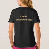 Kabuki Grandtochter Black T - Shirt (Rückseite)