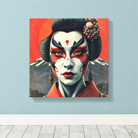 Kabuki Leinwanddruck (Insitu (Holzboden))