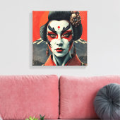 Kabuki Leinwanddruck (Insitu (Wohnzimmer))