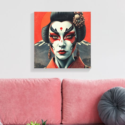 Kabuki Leinwanddruck (Insitu (Wohnzimmer))