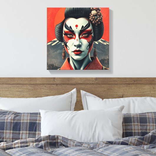 Kabuki Leinwanddruck (Insitu (Schlafzimmer))
