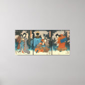 Kabuki Samurai 1847 Leinwanddruck (Vorderseite)