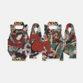 Kabuki Samurai Warriors Woodblock Geschenkschachtel (Ungefaltet)