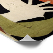 Kabuki Schauspieler Ōtani Oniji wie Yakko Edobei W Poster (Ecke)