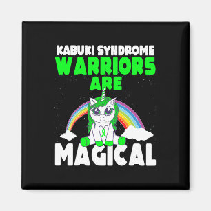 Kabuki-Syndrom Bewusstsein Green Ribbon Niedlich M Magnet