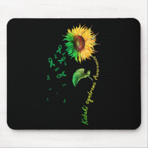 Kabuki Syndrome Awareness Sunflower Down Syndrome Mousepad