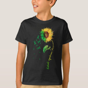 Kabuki Syndrome Awareness Sunflower Down Syndrome T-Shirt