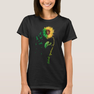 Kabuki Syndrome Awareness Sunflower Down Syndrome T-Shirt